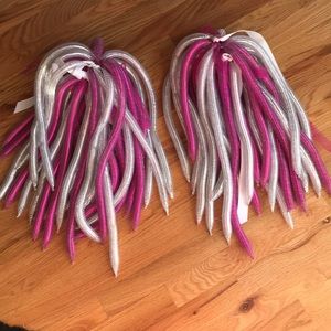 Cyberlox / Cyber hairfalls rave goth halloween